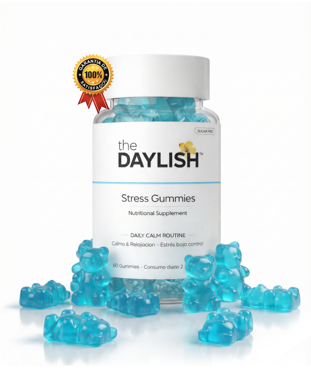 DAYLISH - Stress Gummies (60 unidades)