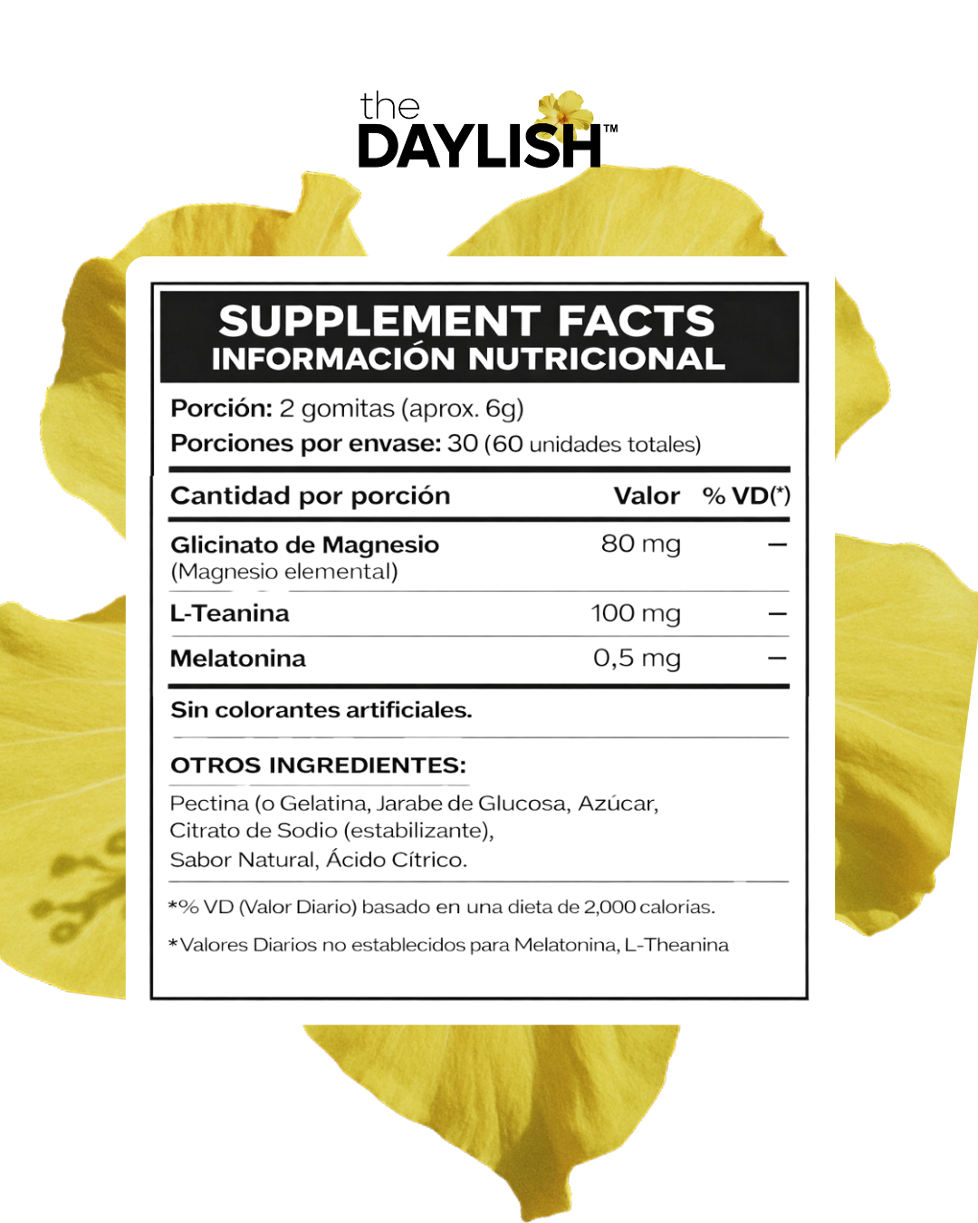 DAYLISH - Stress Gummies (60 unidades)