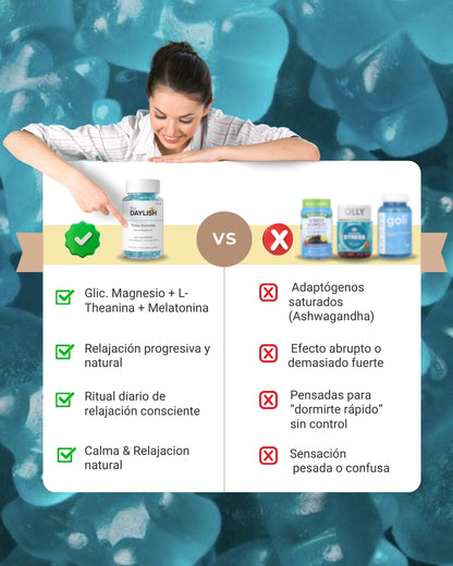 DAYLISH - Stress Gummies (60 unidades)